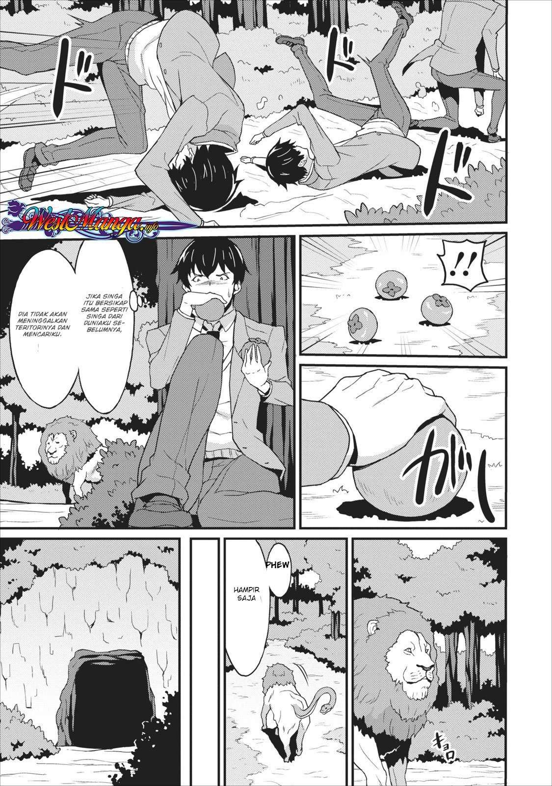 Taberu dake de Level Up! Damegami to Issho ni Isekai Musou Chapter 1 - halaman 19