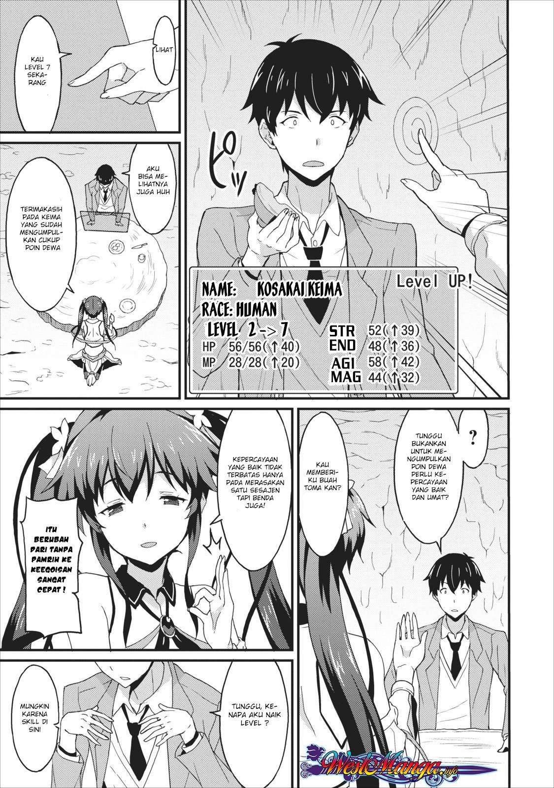 Taberu dake de Level Up! Damegami to Issho ni Isekai Musou Chapter 1 - halaman 23