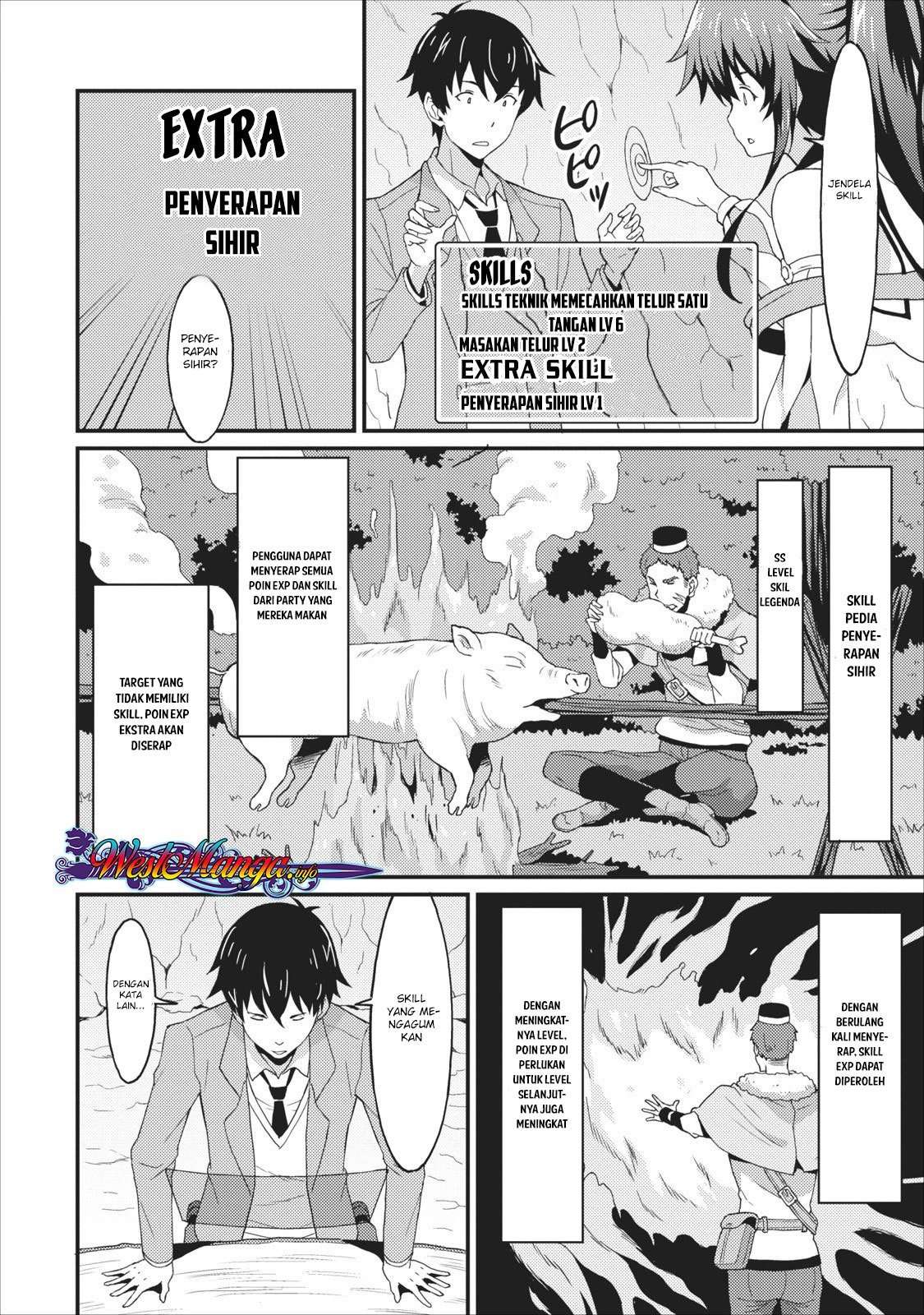 Taberu dake de Level Up! Damegami to Issho ni Isekai Musou Chapter 1 - halaman 24