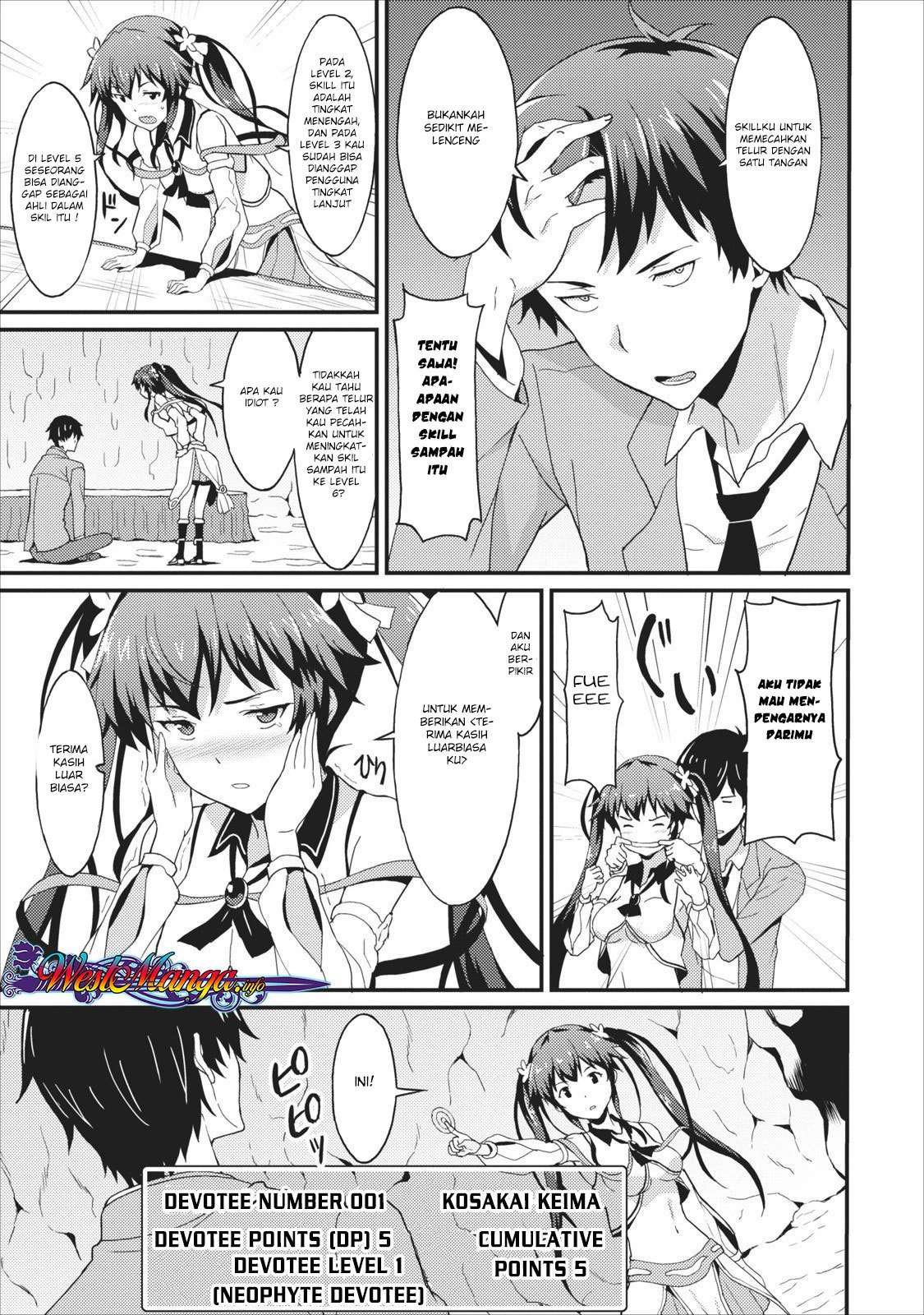 Taberu dake de Level Up! Damegami to Issho ni Isekai Musou Chapter 1 - halaman 25