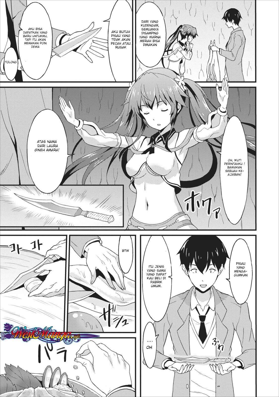Taberu dake de Level Up! Damegami to Issho ni Isekai Musou Chapter 1 - halaman 35