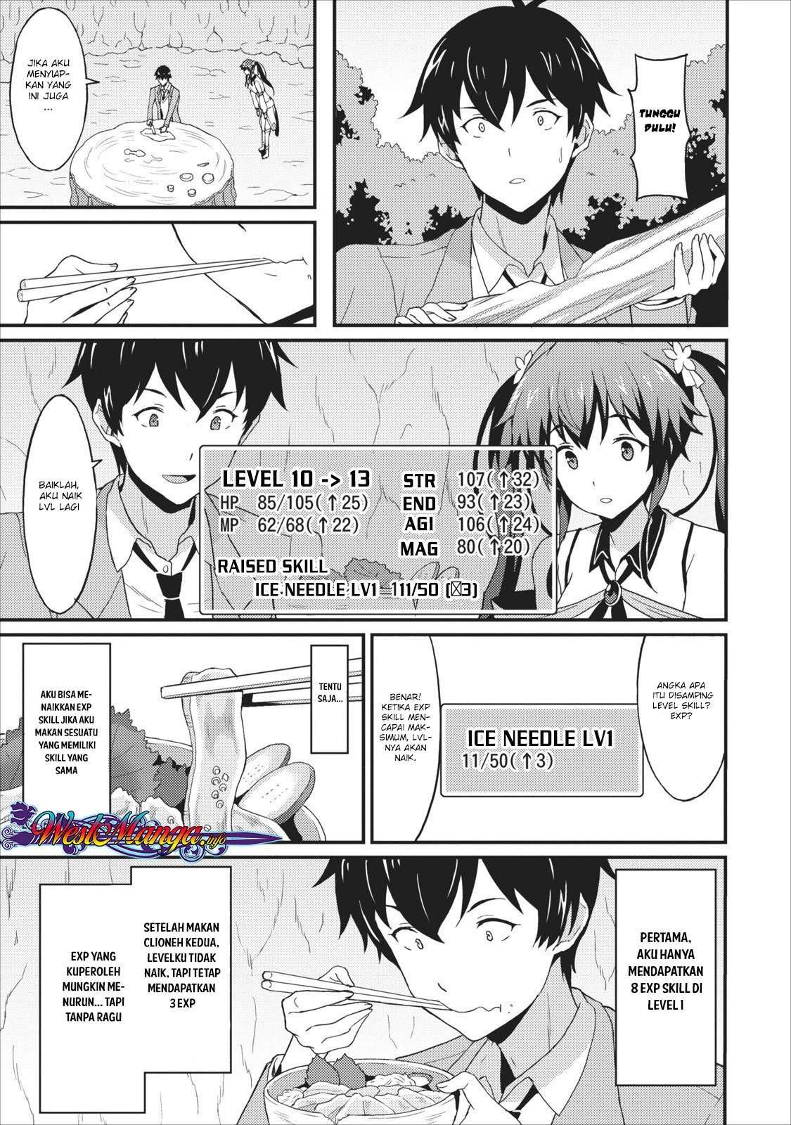 Taberu dake de Level Up! Damegami to Issho ni Isekai Musou Chapter 1 - halaman 39