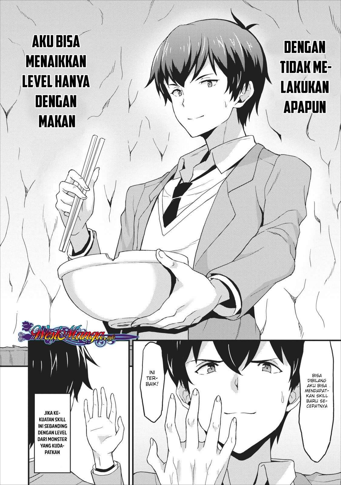 Taberu dake de Level Up! Damegami to Issho ni Isekai Musou Chapter 1 - halaman 40