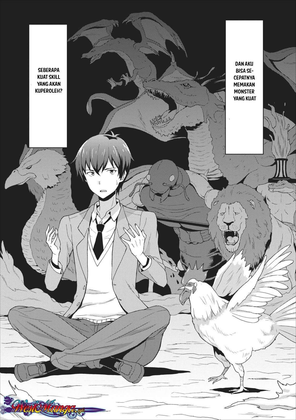 Taberu dake de Level Up! Damegami to Issho ni Isekai Musou Chapter 1 - halaman 41