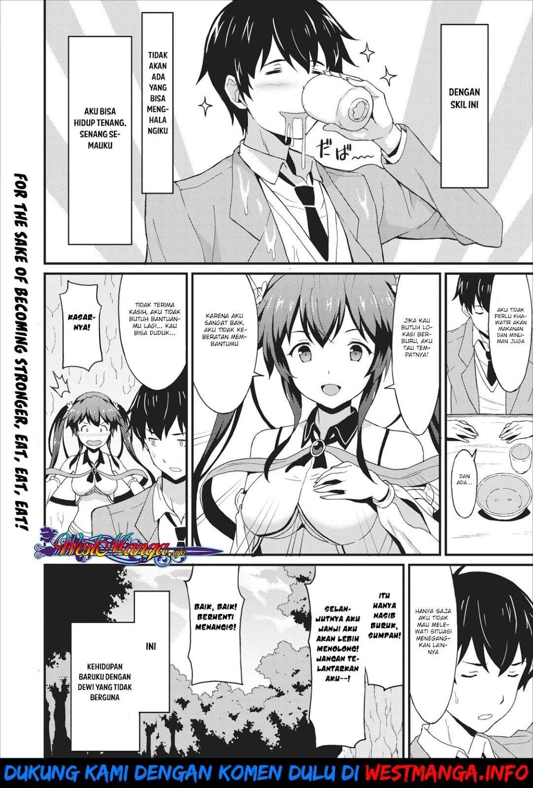 Taberu dake de Level Up! Damegami to Issho ni Isekai Musou Chapter 1 - halaman 42