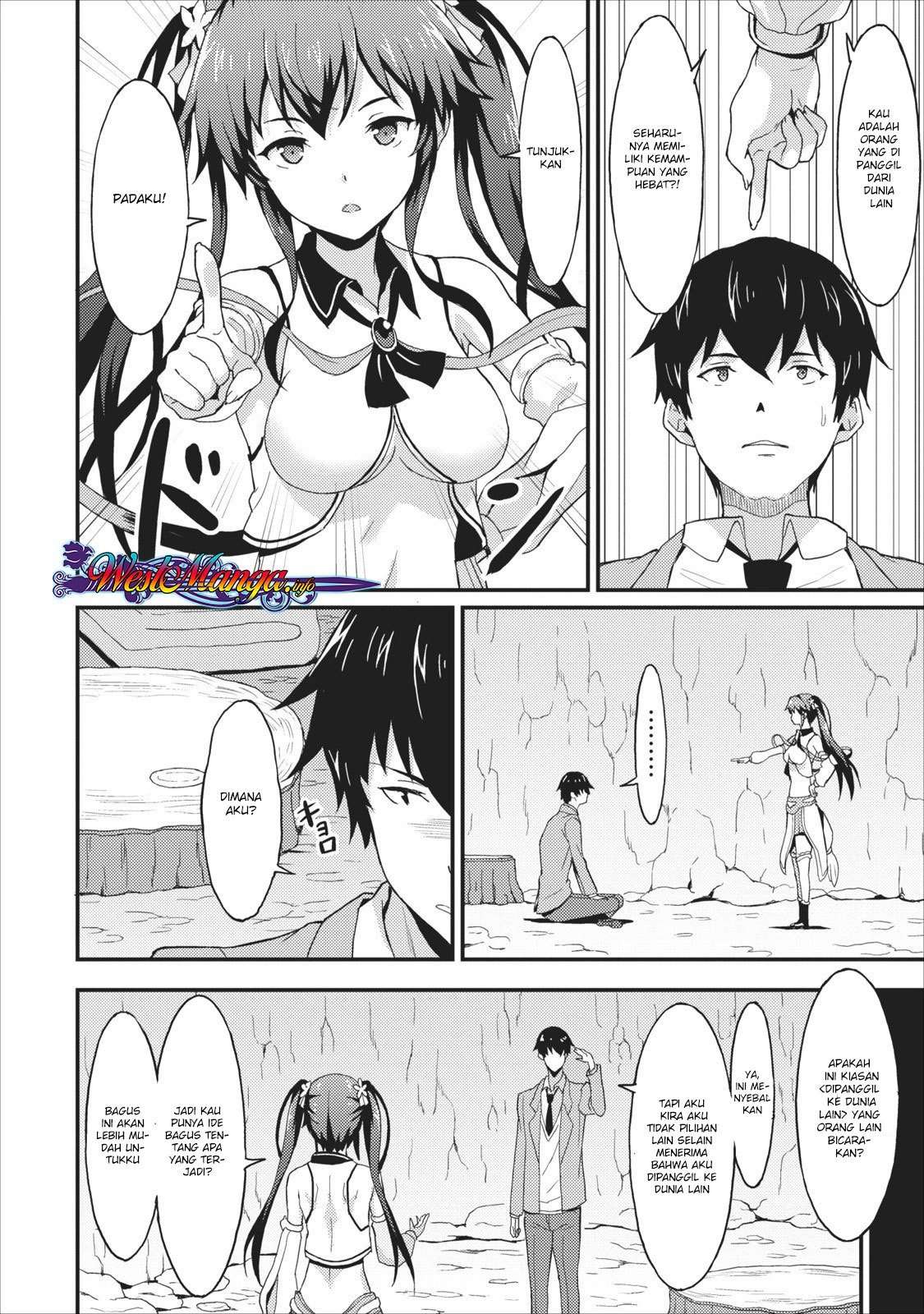 Taberu dake de Level Up! Damegami to Issho ni Isekai Musou Chapter 1 - halaman 5
