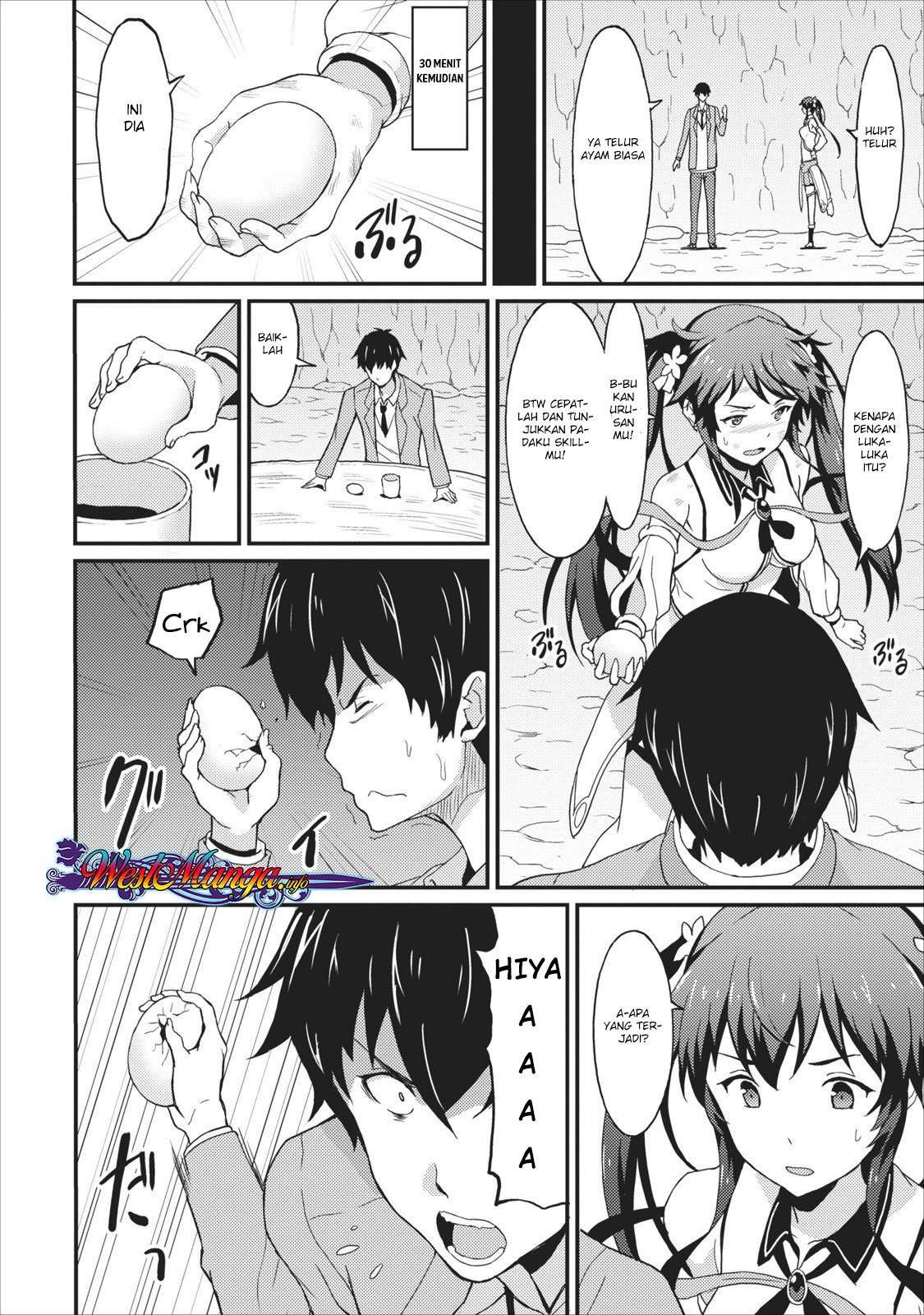 Taberu dake de Level Up! Damegami to Issho ni Isekai Musou Chapter 1 - halaman 7