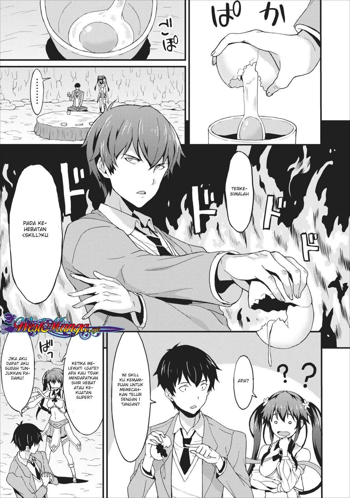 Taberu dake de Level Up! Damegami to Issho ni Isekai Musou Chapter 1 - halaman 8
