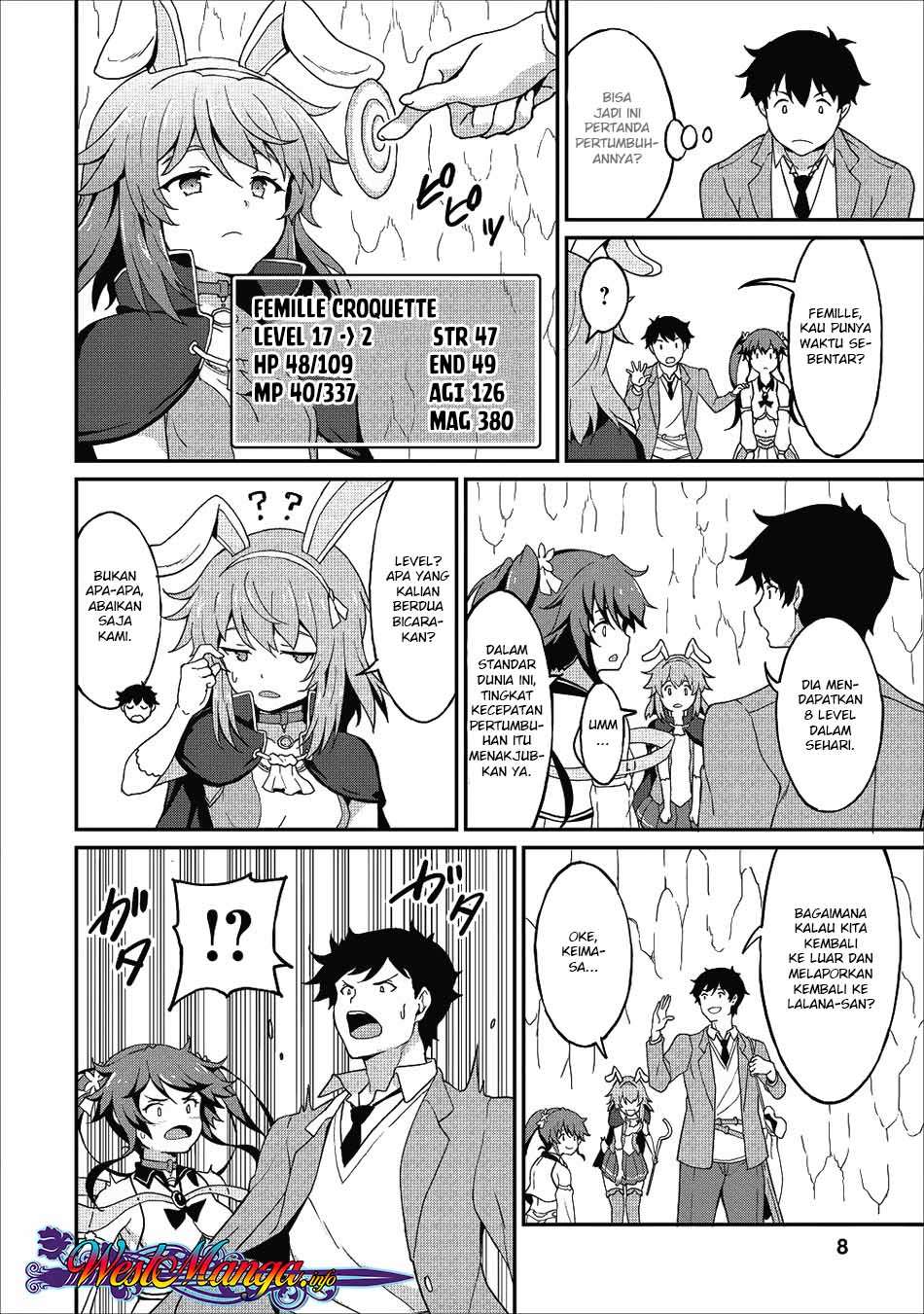 Taberu dake de Level Up! Damegami to Issho ni Isekai Musou Chapter 11 - halaman 10