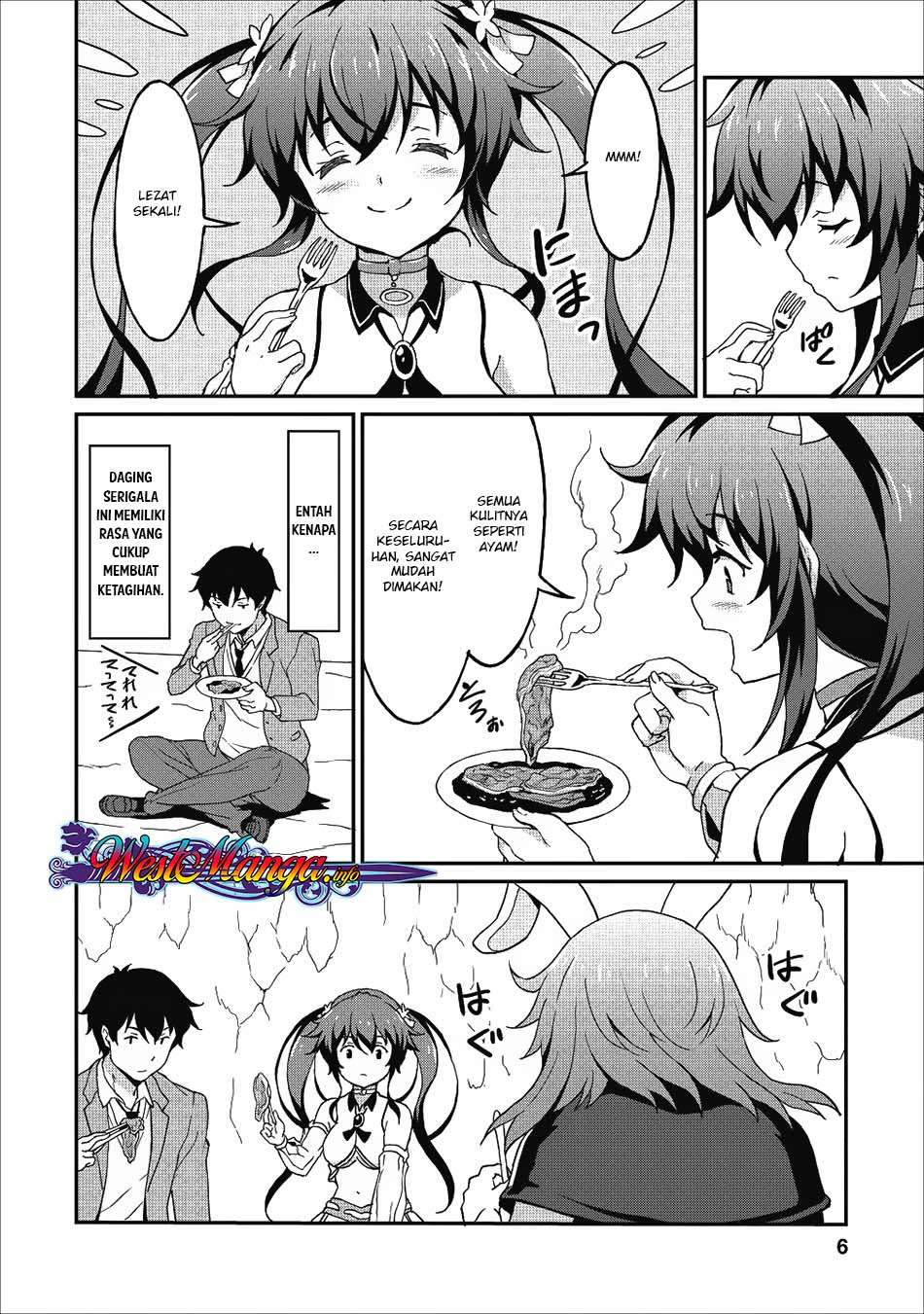 Taberu dake de Level Up! Damegami to Issho ni Isekai Musou Chapter 11 - halaman 8