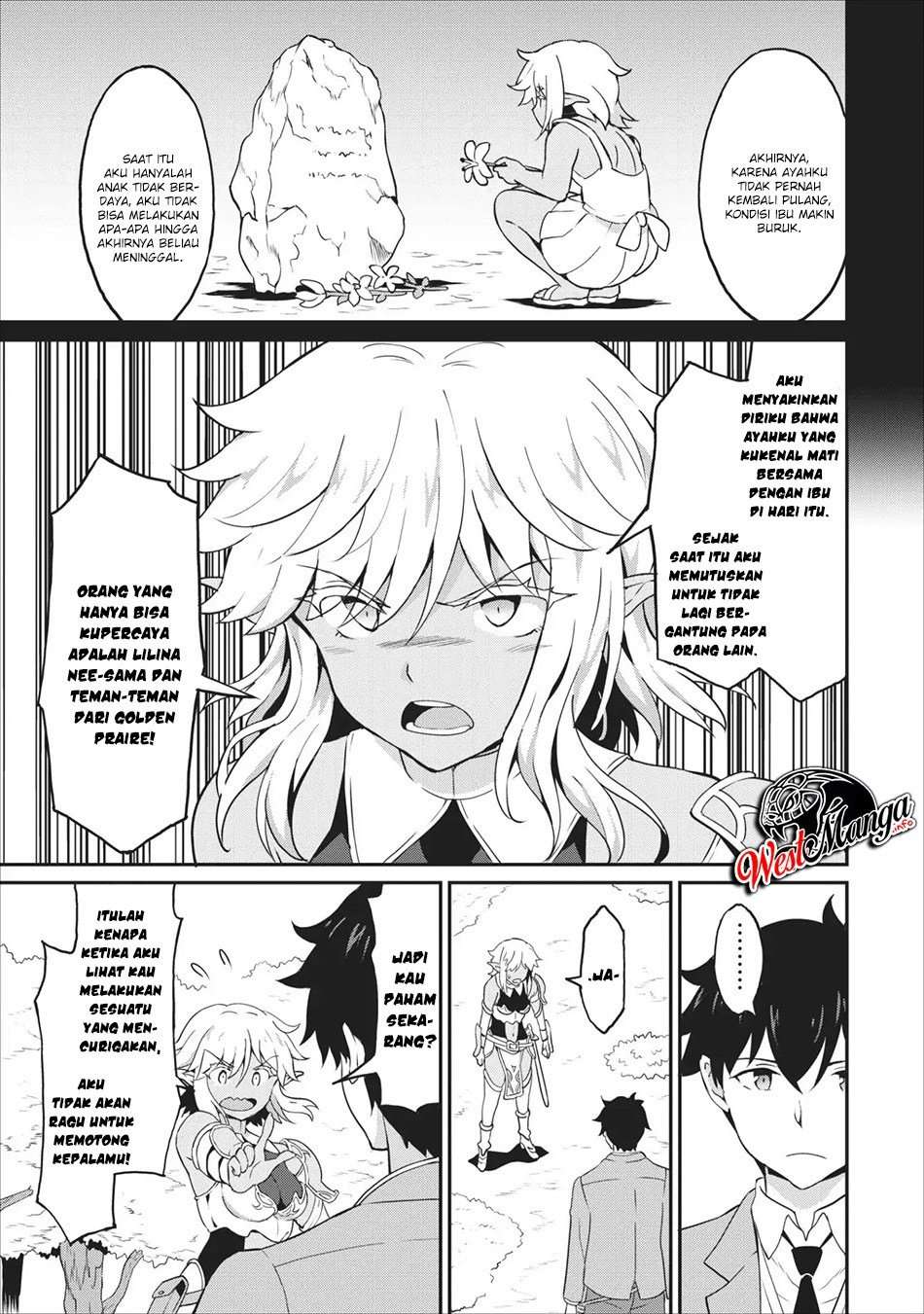 Taberu dake de Level Up! Damegami to Issho ni Isekai Musou Chapter 14 - halaman 13