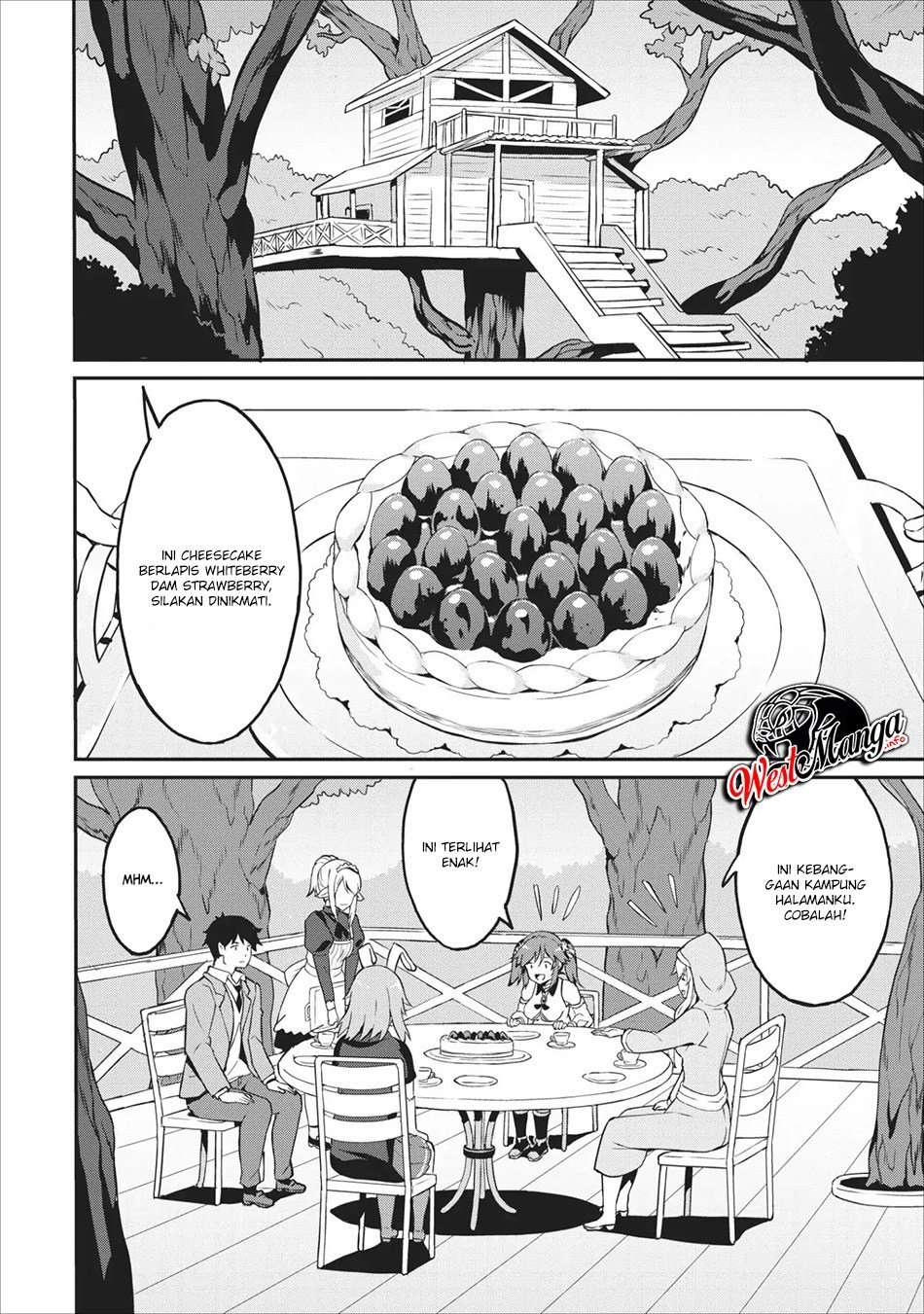 Taberu dake de Level Up! Damegami to Issho ni Isekai Musou Chapter 14 - halaman 22