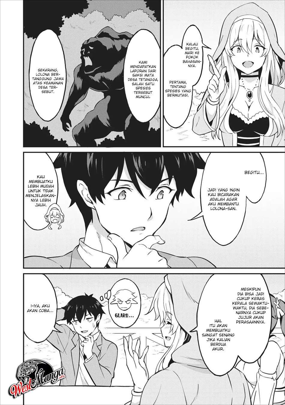 Taberu dake de Level Up! Damegami to Issho ni Isekai Musou Chapter 14 - halaman 24