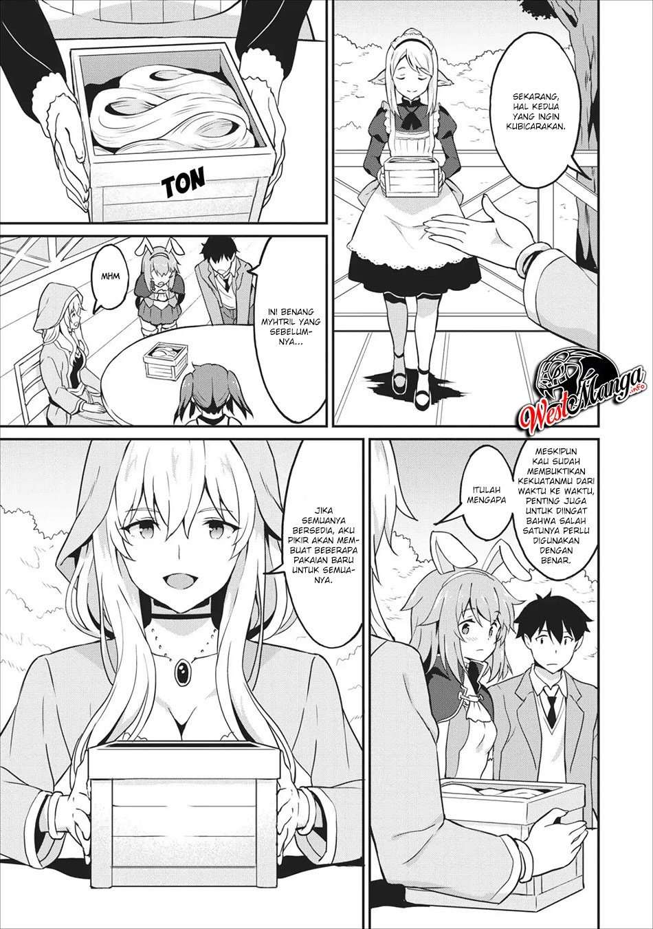 Taberu dake de Level Up! Damegami to Issho ni Isekai Musou Chapter 14 - halaman 25