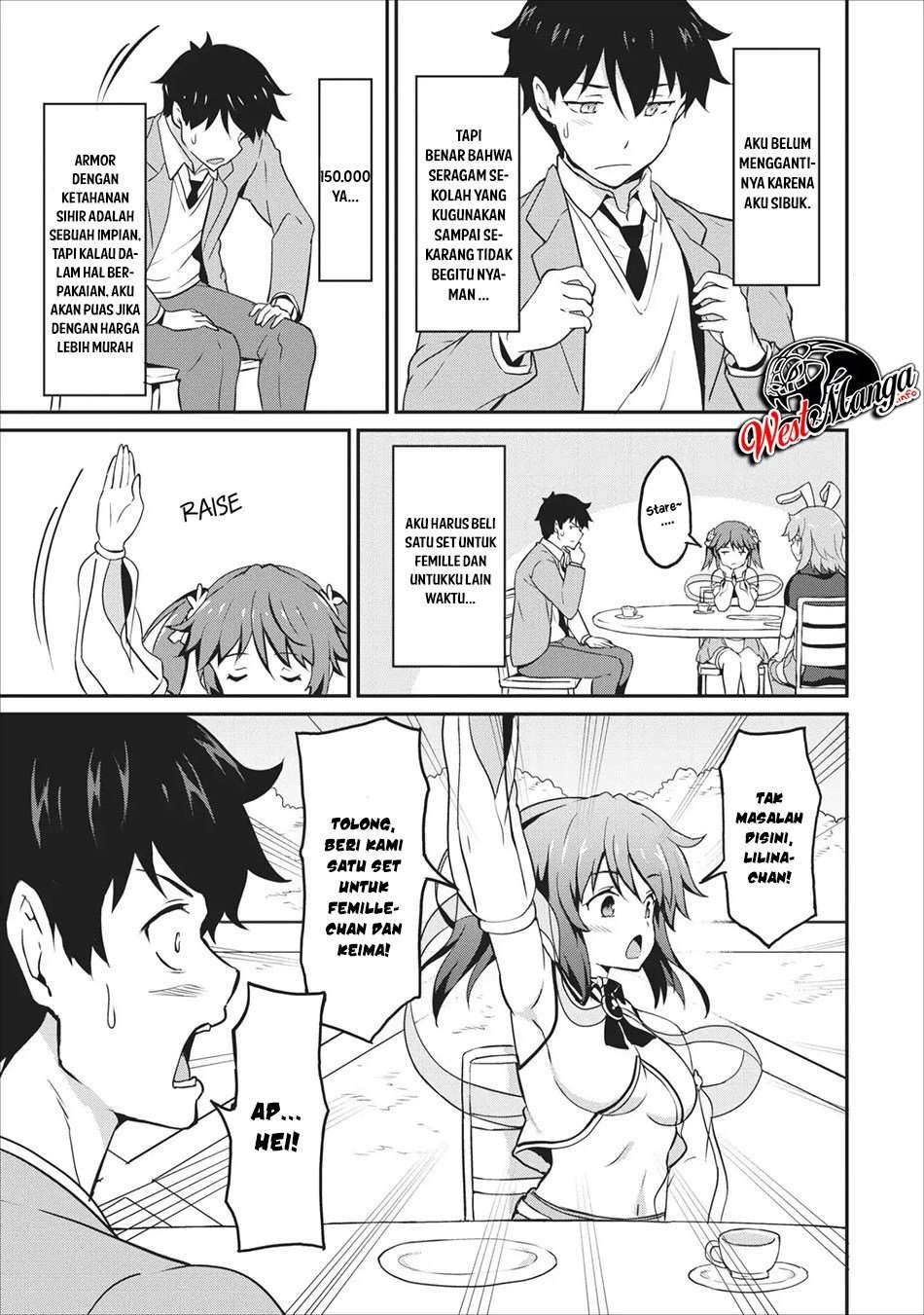 Taberu dake de Level Up! Damegami to Issho ni Isekai Musou Chapter 14 - halaman 28