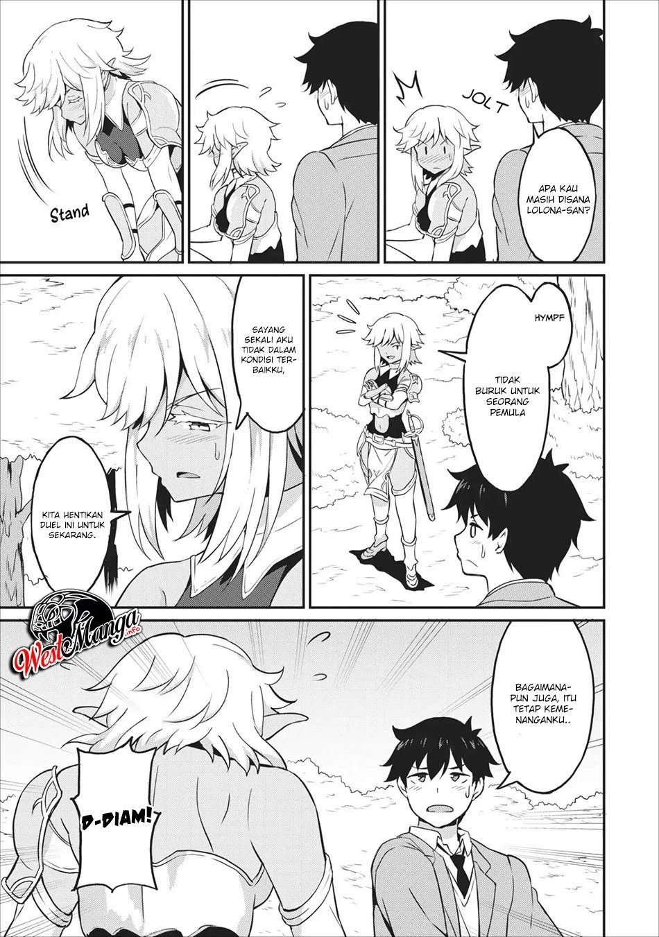Taberu dake de Level Up! Damegami to Issho ni Isekai Musou Chapter 14 - halaman 9