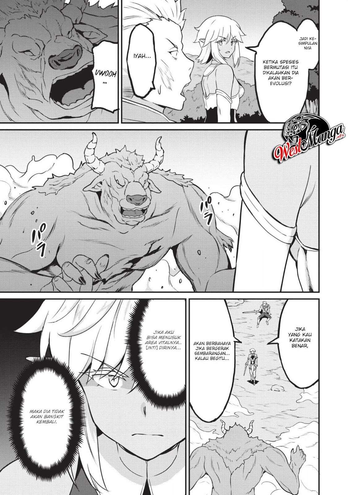 Taberu dake de Level Up! Damegami to Issho ni Isekai Musou Chapter 15 - halaman 17