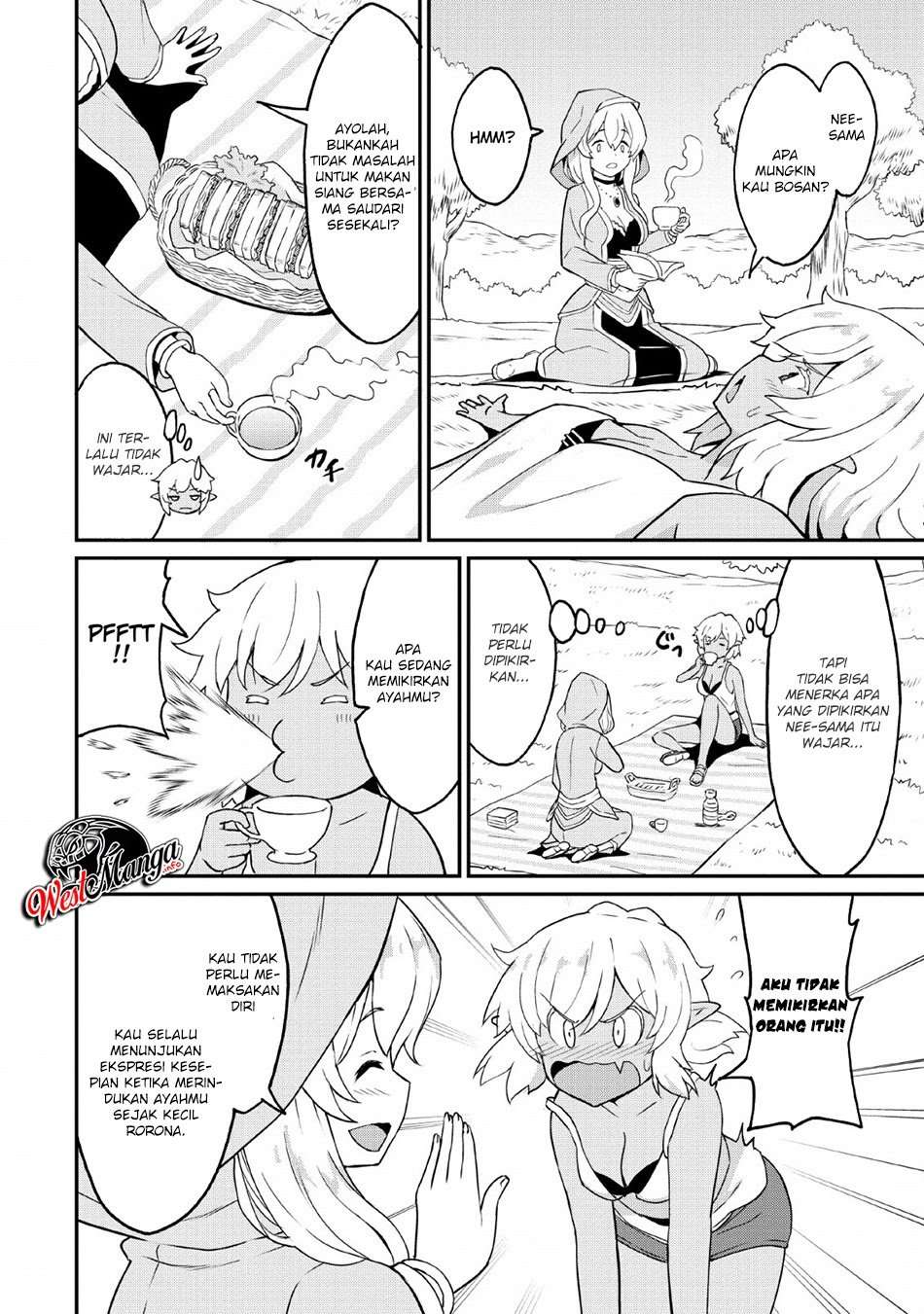 Taberu dake de Level Up! Damegami to Issho ni Isekai Musou Chapter 17 - halaman 12