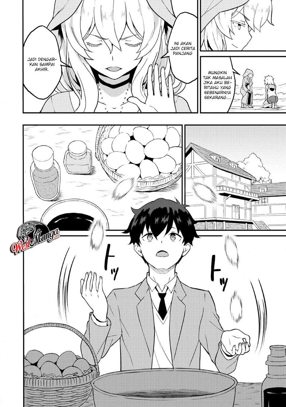 Taberu dake de Level Up! Damegami to Issho ni Isekai Musou Chapter 17 - halaman 14