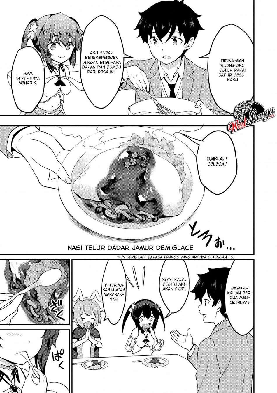 Taberu dake de Level Up! Damegami to Issho ni Isekai Musou Chapter 17 - halaman 17