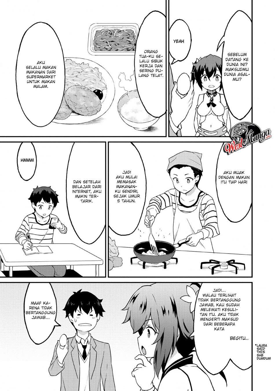 Taberu dake de Level Up! Damegami to Issho ni Isekai Musou Chapter 17 - halaman 19