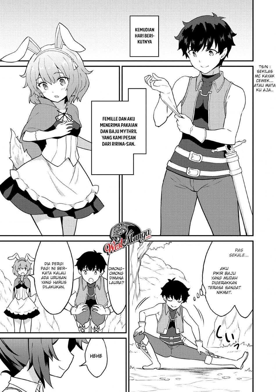 Taberu dake de Level Up! Damegami to Issho ni Isekai Musou Chapter 17 - halaman 28