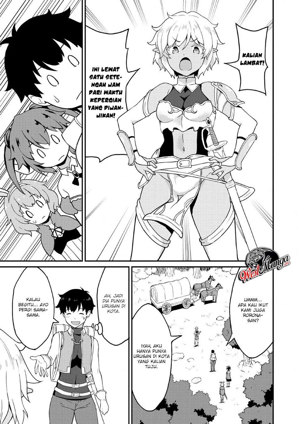 Taberu dake de Level Up! Damegami to Issho ni Isekai Musou Chapter 17 - halaman 32