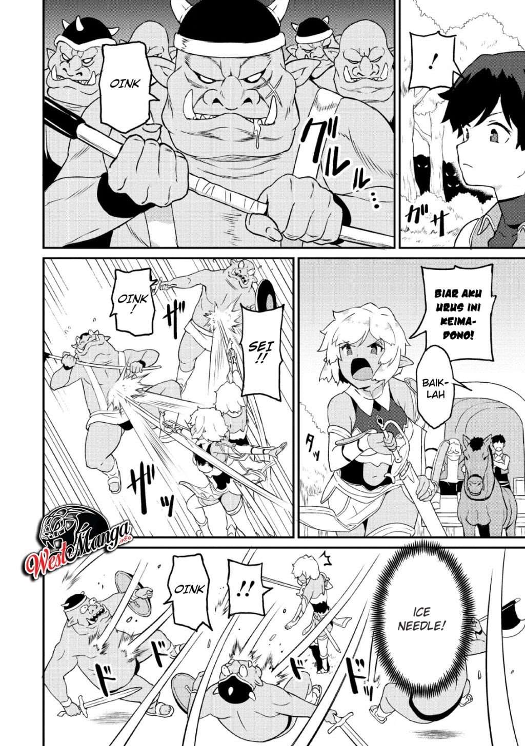 Taberu dake de Level Up! Damegami to Issho ni Isekai Musou Chapter 18 - halaman 10