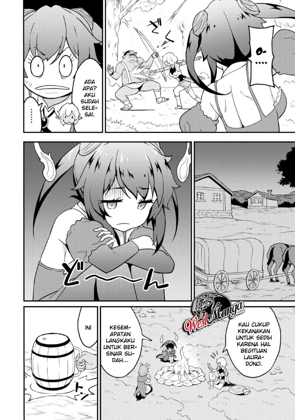 Taberu dake de Level Up! Damegami to Issho ni Isekai Musou Chapter 18 - halaman 12
