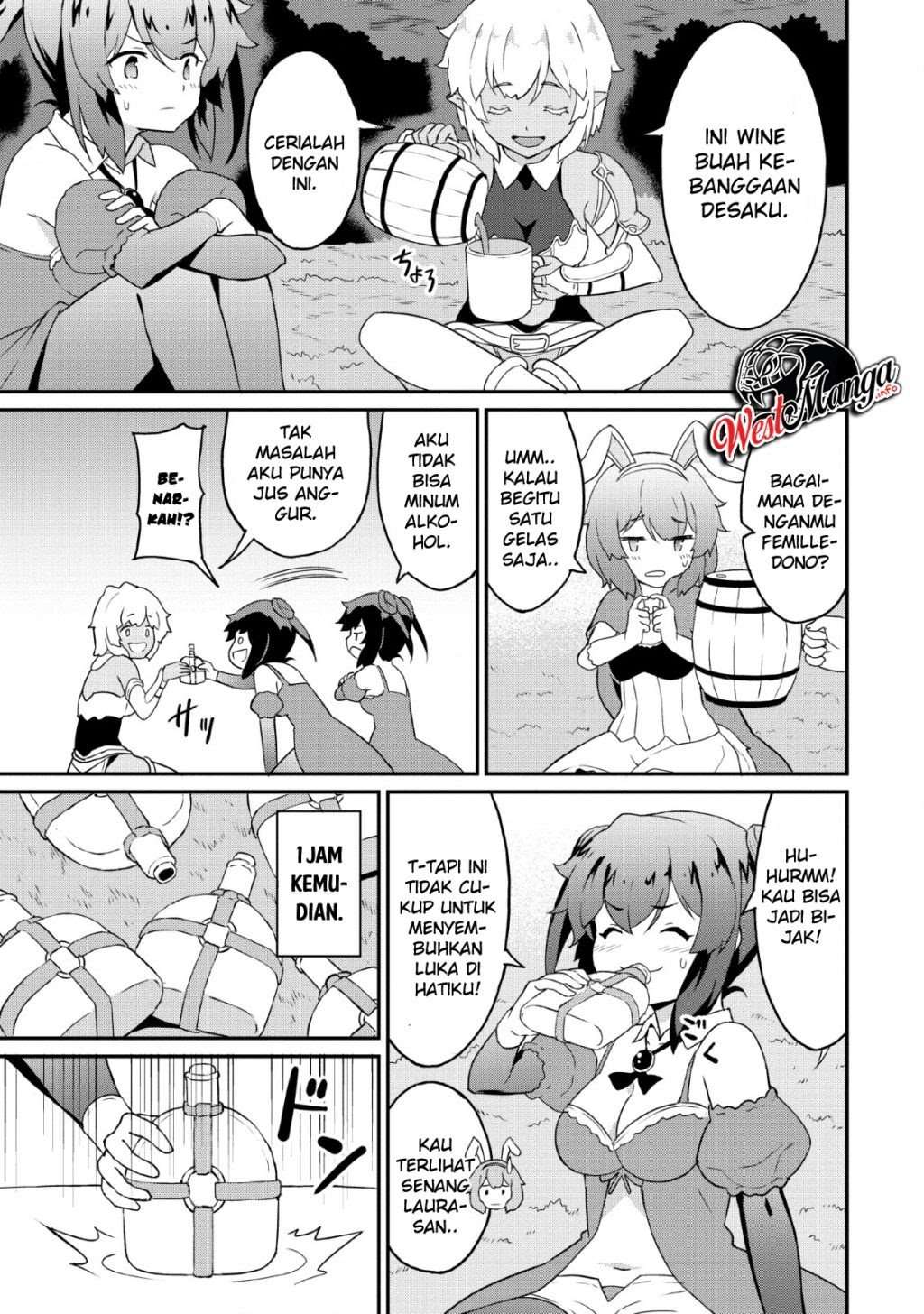 Taberu dake de Level Up! Damegami to Issho ni Isekai Musou Chapter 18 - halaman 13