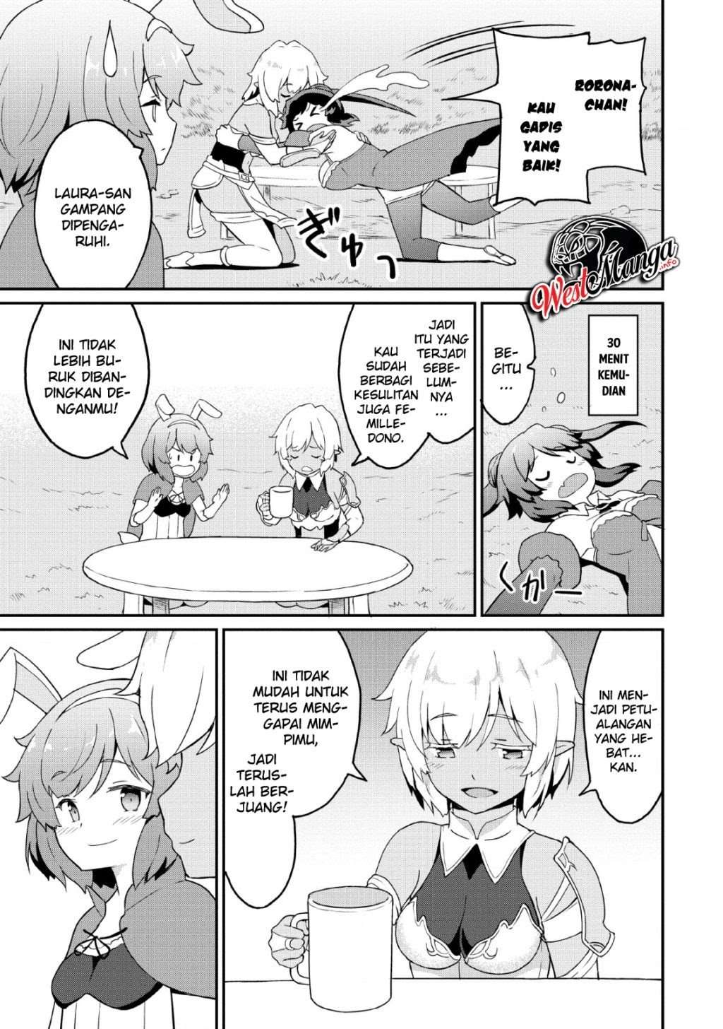 Taberu dake de Level Up! Damegami to Issho ni Isekai Musou Chapter 18 - halaman 15