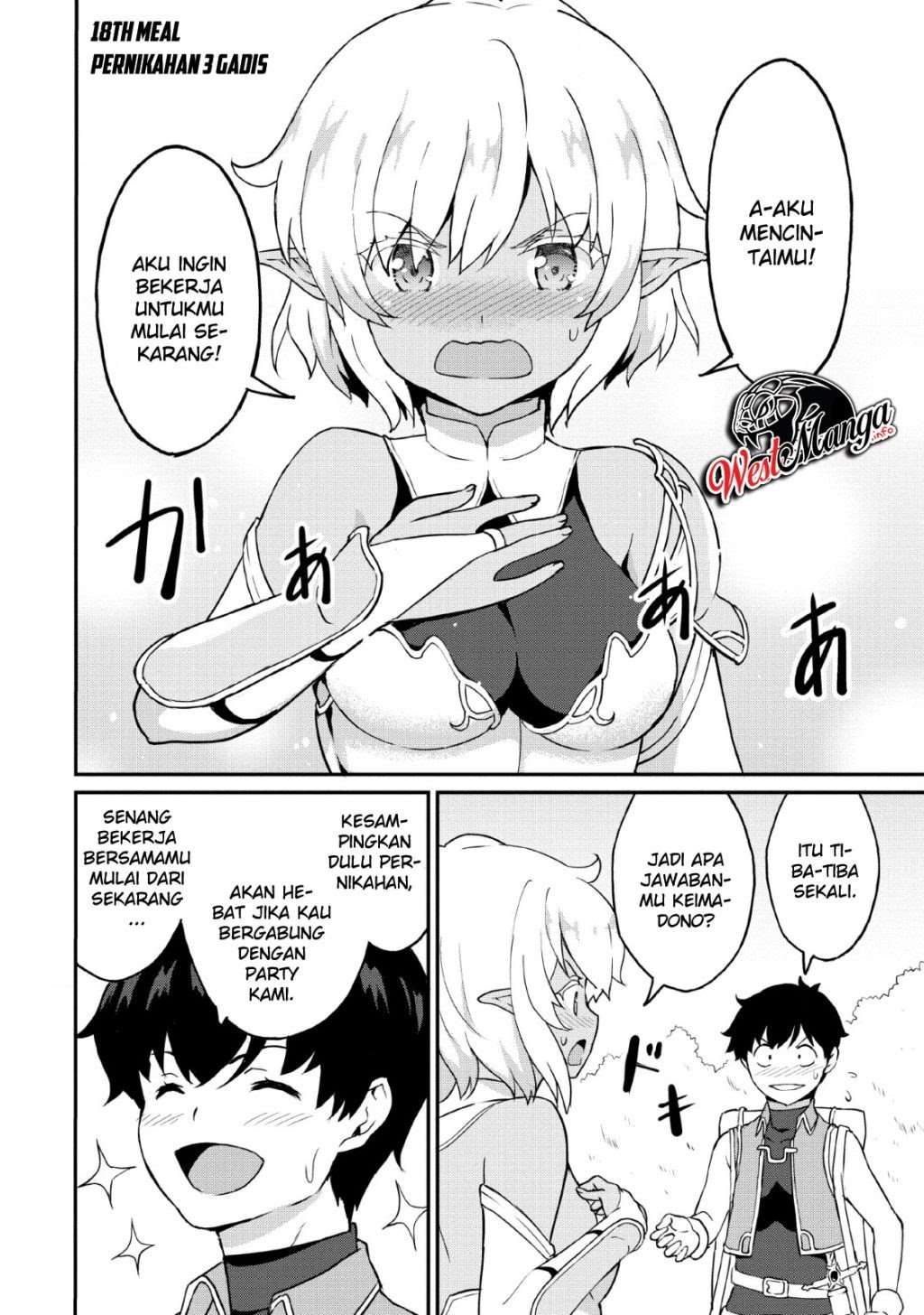 Taberu dake de Level Up! Damegami to Issho ni Isekai Musou Chapter 18 - halaman 3