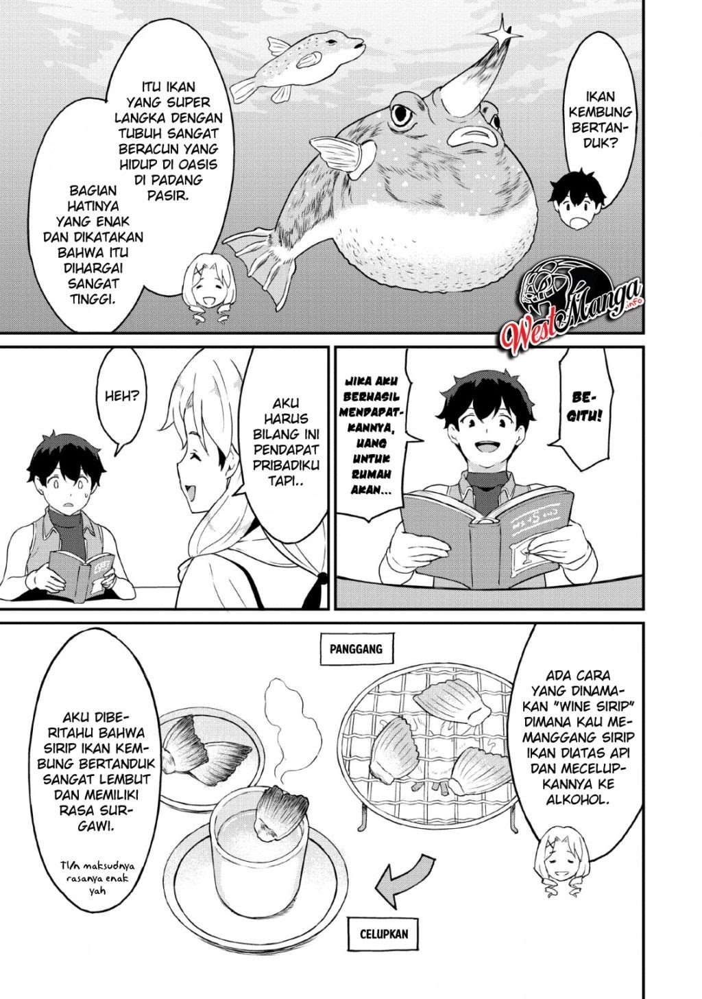 Taberu dake de Level Up! Damegami to Issho ni Isekai Musou Chapter 18 - halaman 32