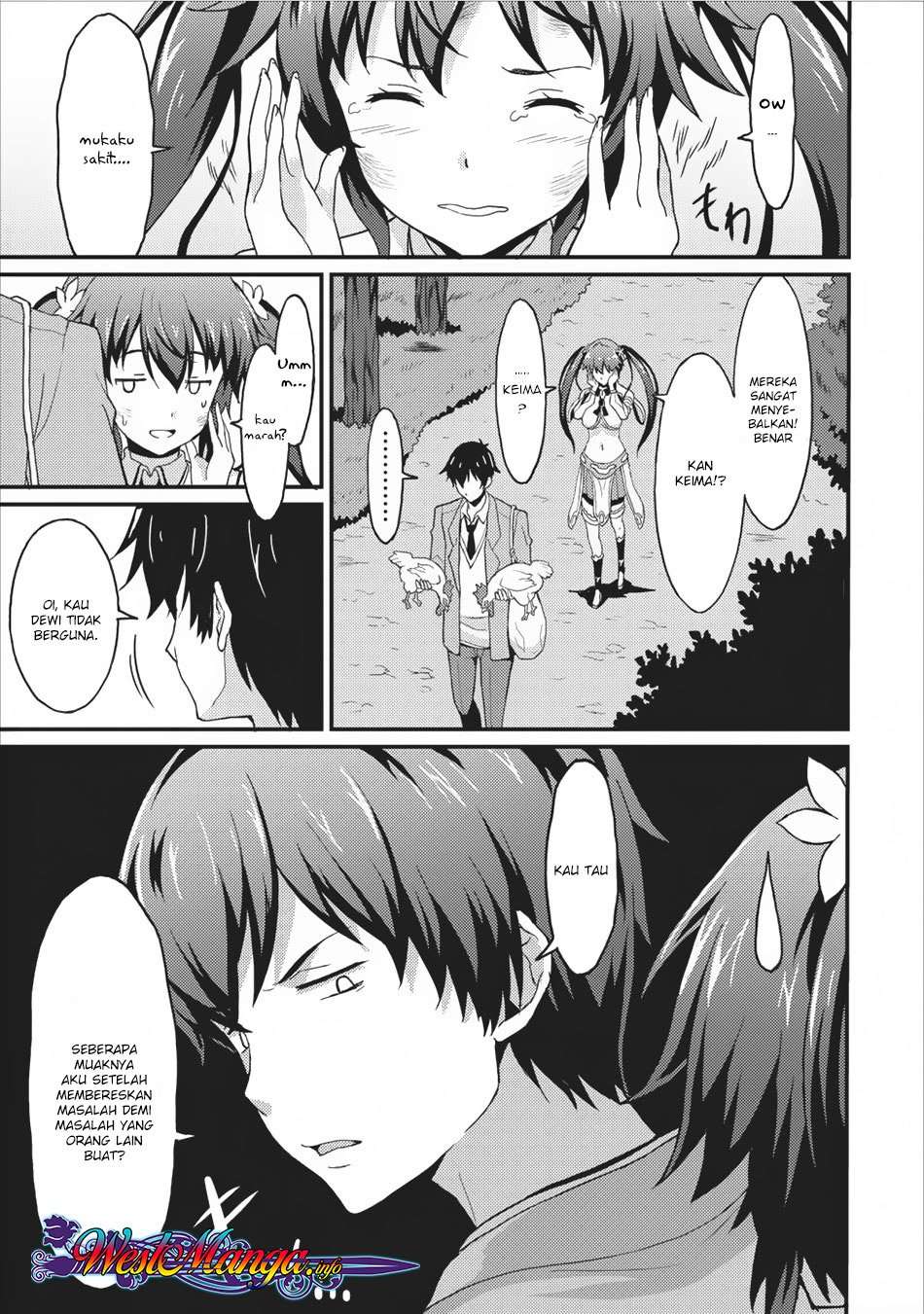 Taberu dake de Level Up! Damegami to Issho ni Isekai Musou Chapter 2 - halaman 10