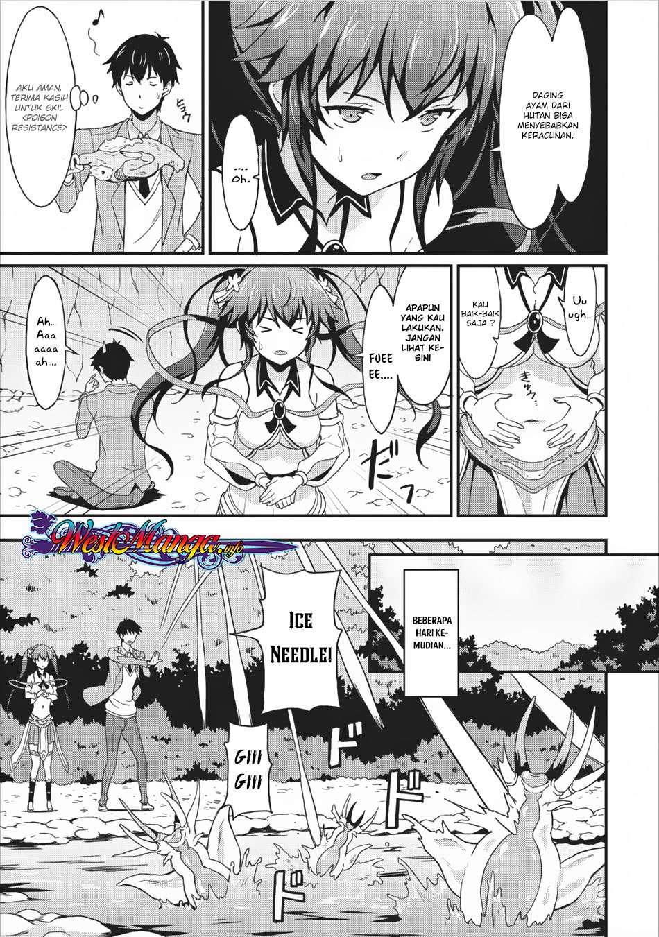 Taberu dake de Level Up! Damegami to Issho ni Isekai Musou Chapter 2 - halaman 16