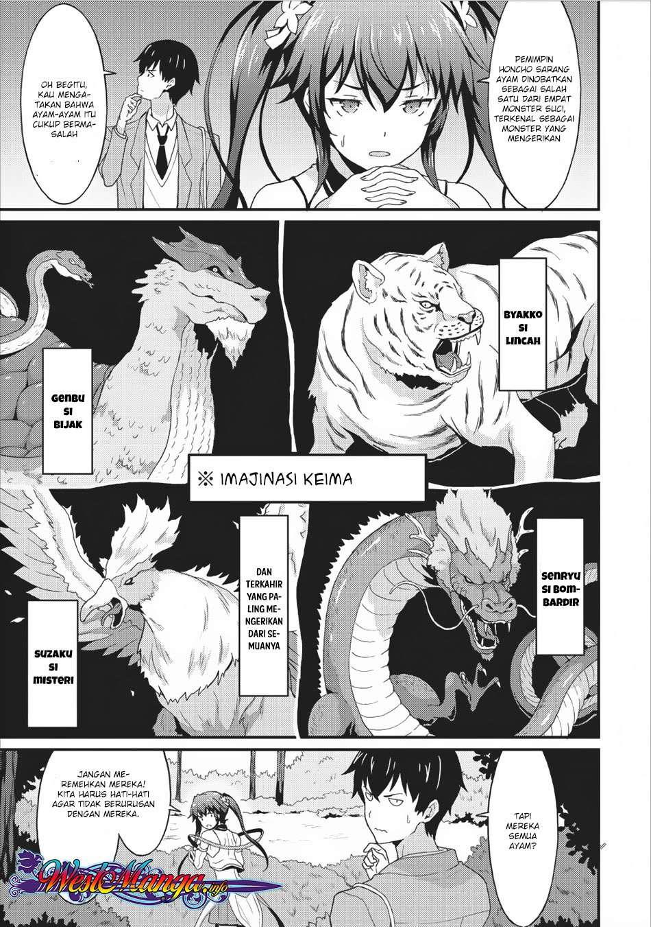 Taberu dake de Level Up! Damegami to Issho ni Isekai Musou Chapter 2 - halaman 19