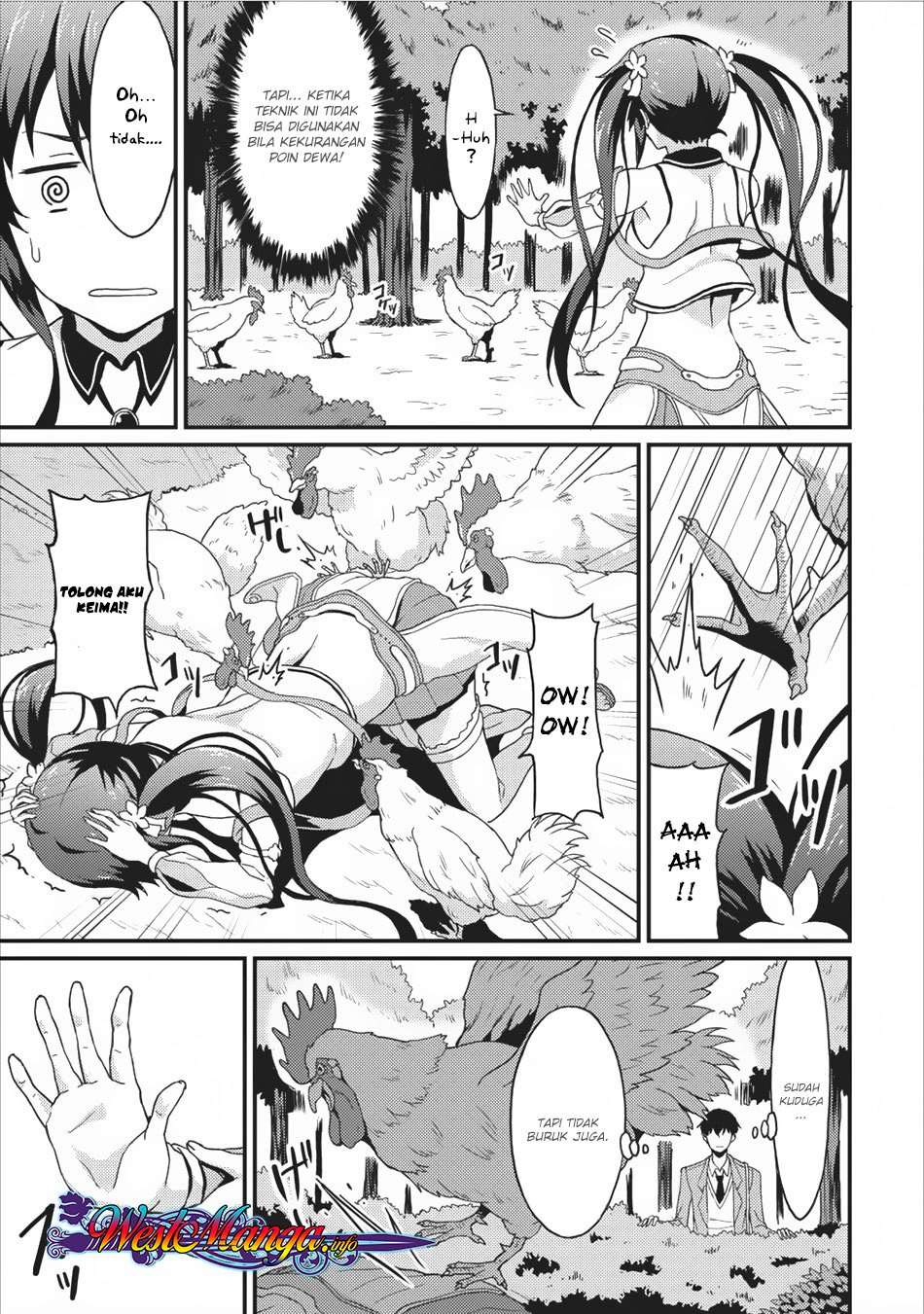 Taberu dake de Level Up! Damegami to Issho ni Isekai Musou Chapter 2 - halaman 6