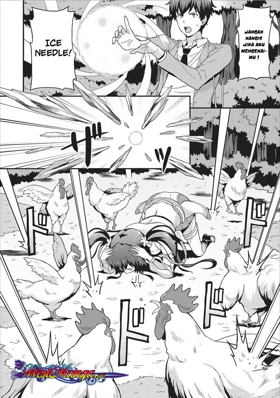 Taberu dake de Level Up! Damegami to Issho ni Isekai Musou Chapter 2 - halaman 7