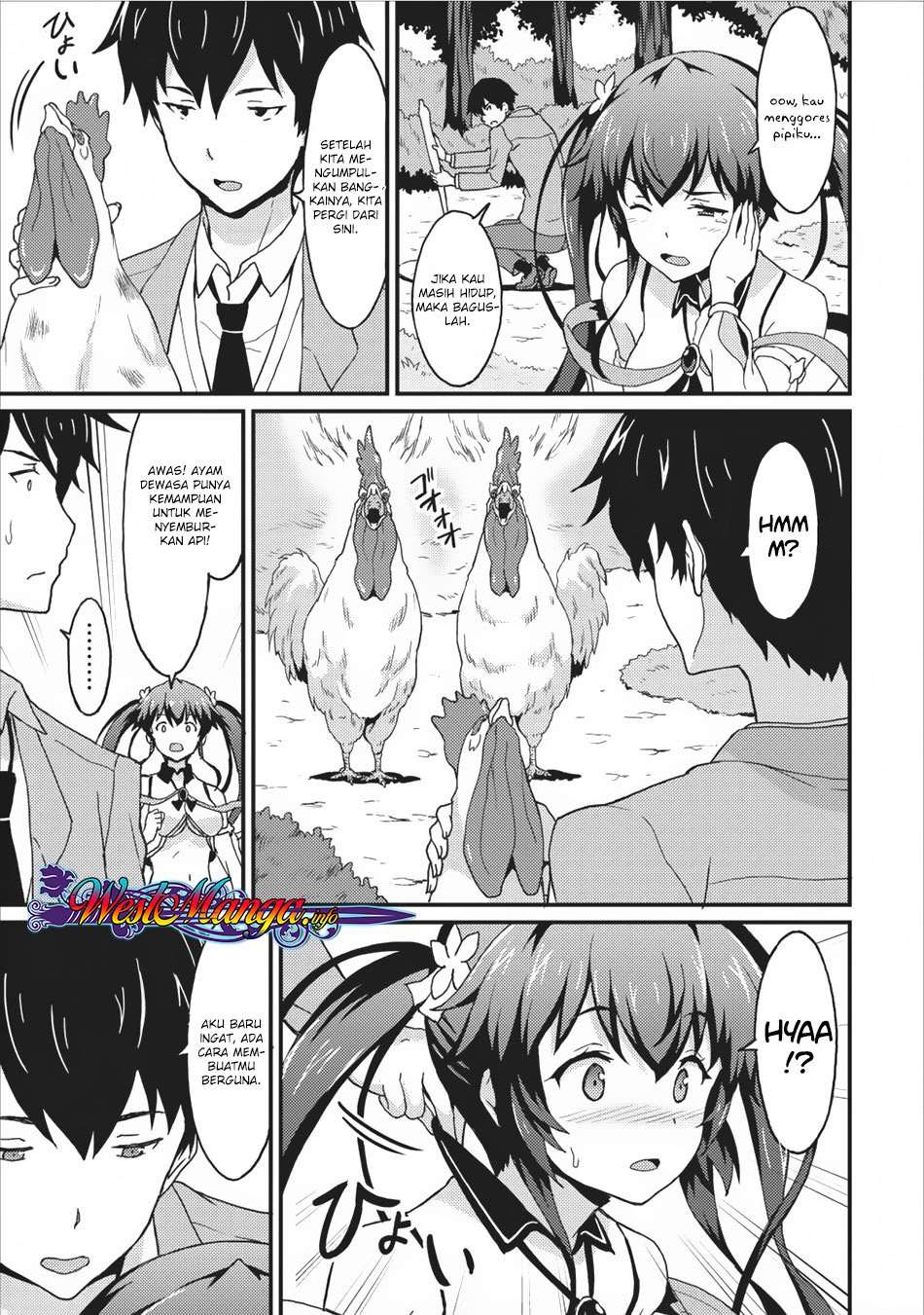 Taberu dake de Level Up! Damegami to Issho ni Isekai Musou Chapter 2 - halaman 8