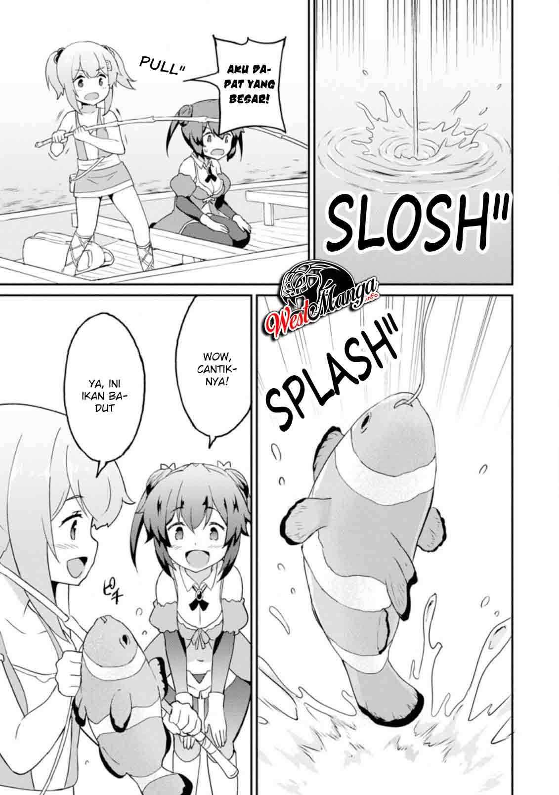 Taberu dake de Level Up! Damegami to Issho ni Isekai Musou Chapter 20.1 - halaman 7