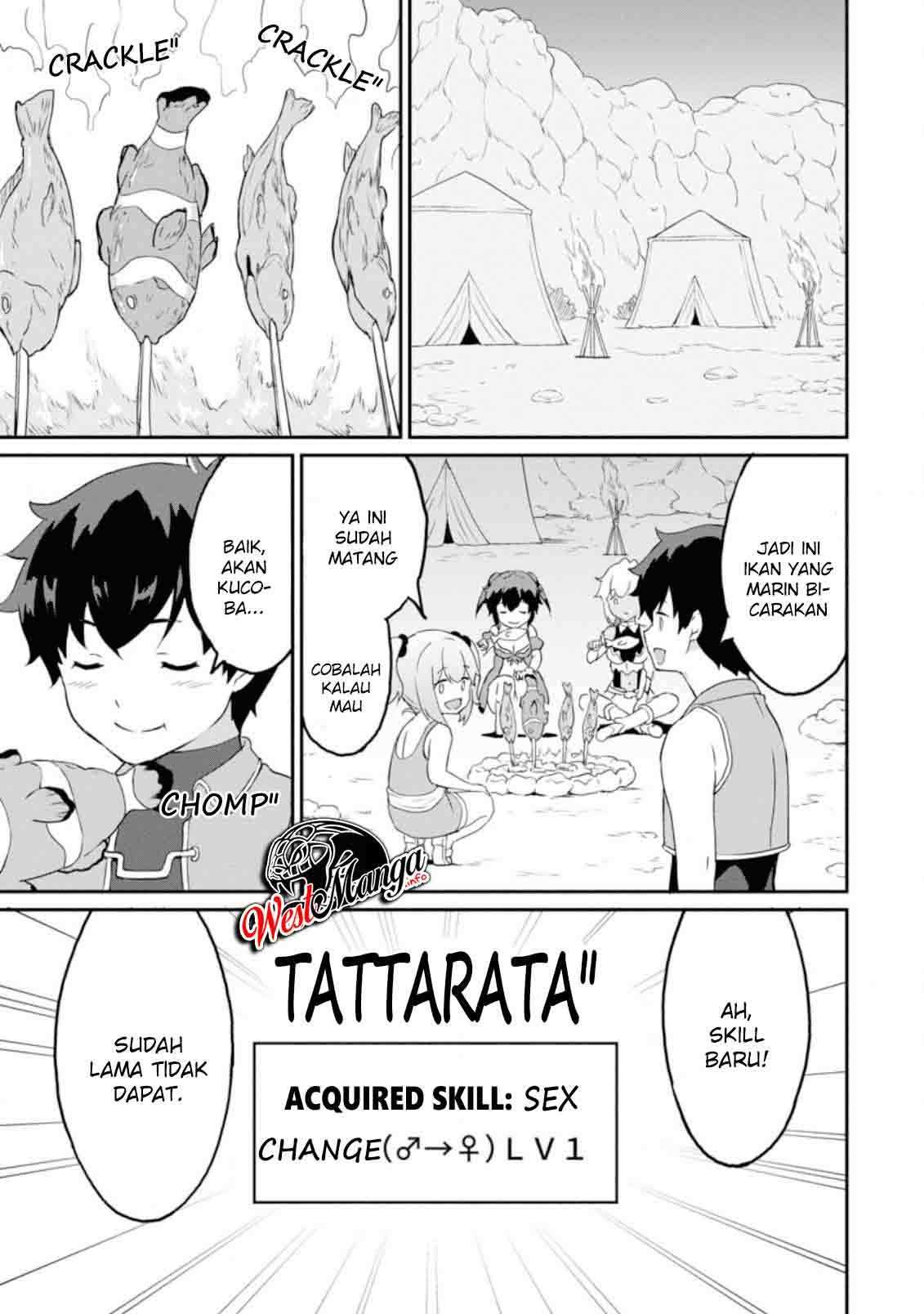 Taberu dake de Level Up! Damegami to Issho ni Isekai Musou Chapter 20.1 - halaman 9
