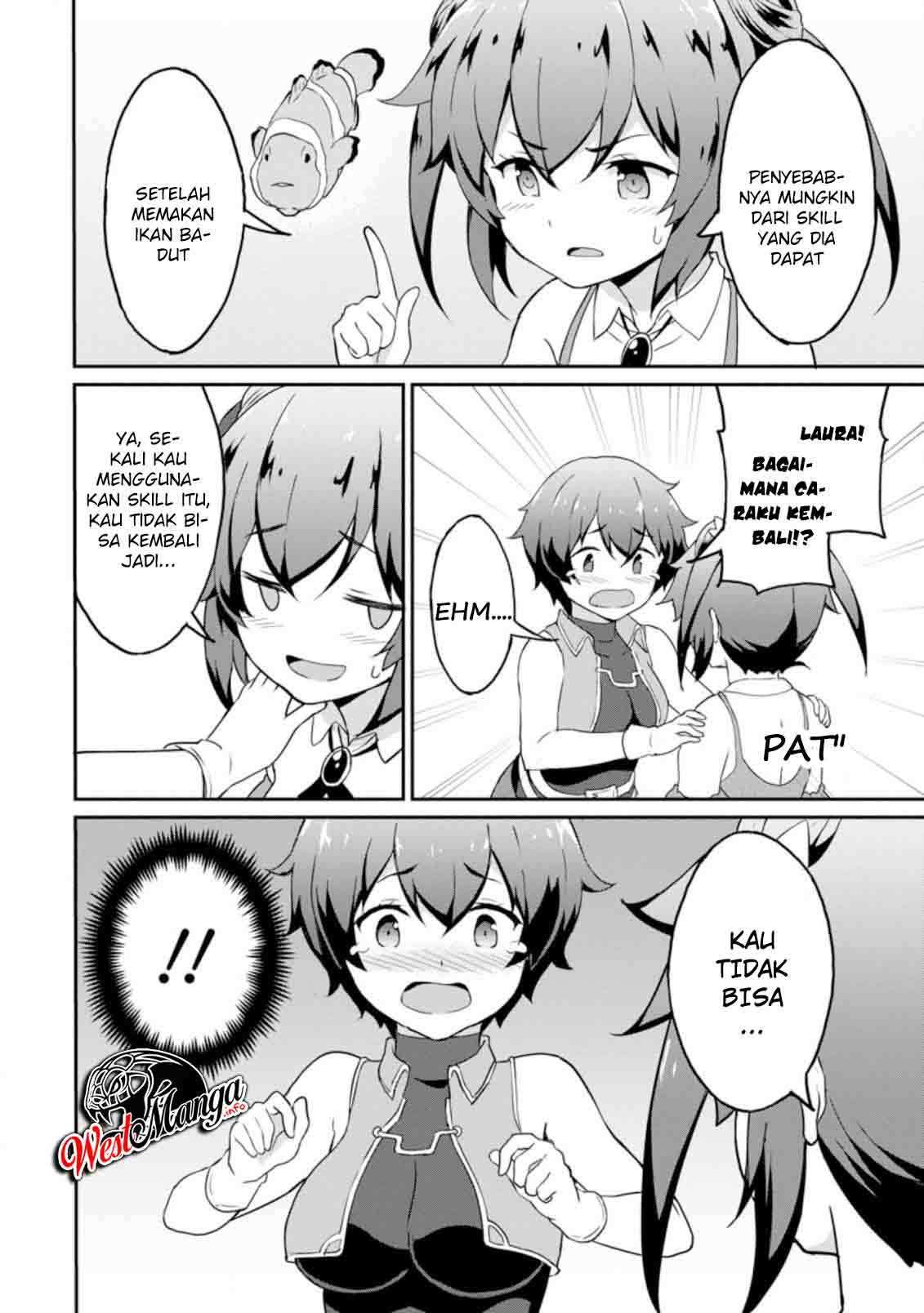 Taberu dake de Level Up! Damegami to Issho ni Isekai Musou Chapter 20.2 - halaman 4