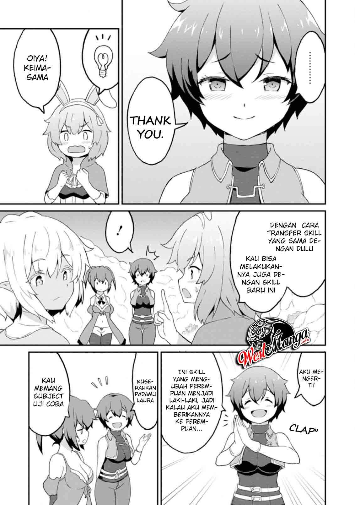 Taberu dake de Level Up! Damegami to Issho ni Isekai Musou Chapter 20.2 - halaman 7