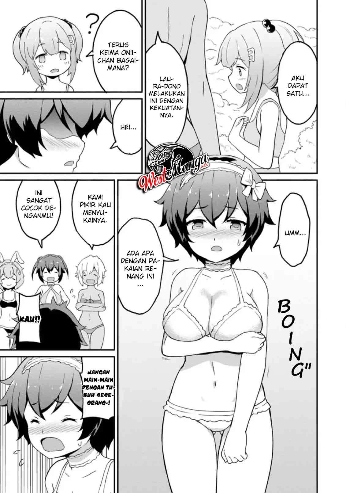 Taberu dake de Level Up! Damegami to Issho ni Isekai Musou Chapter 20.3 - halaman 6
