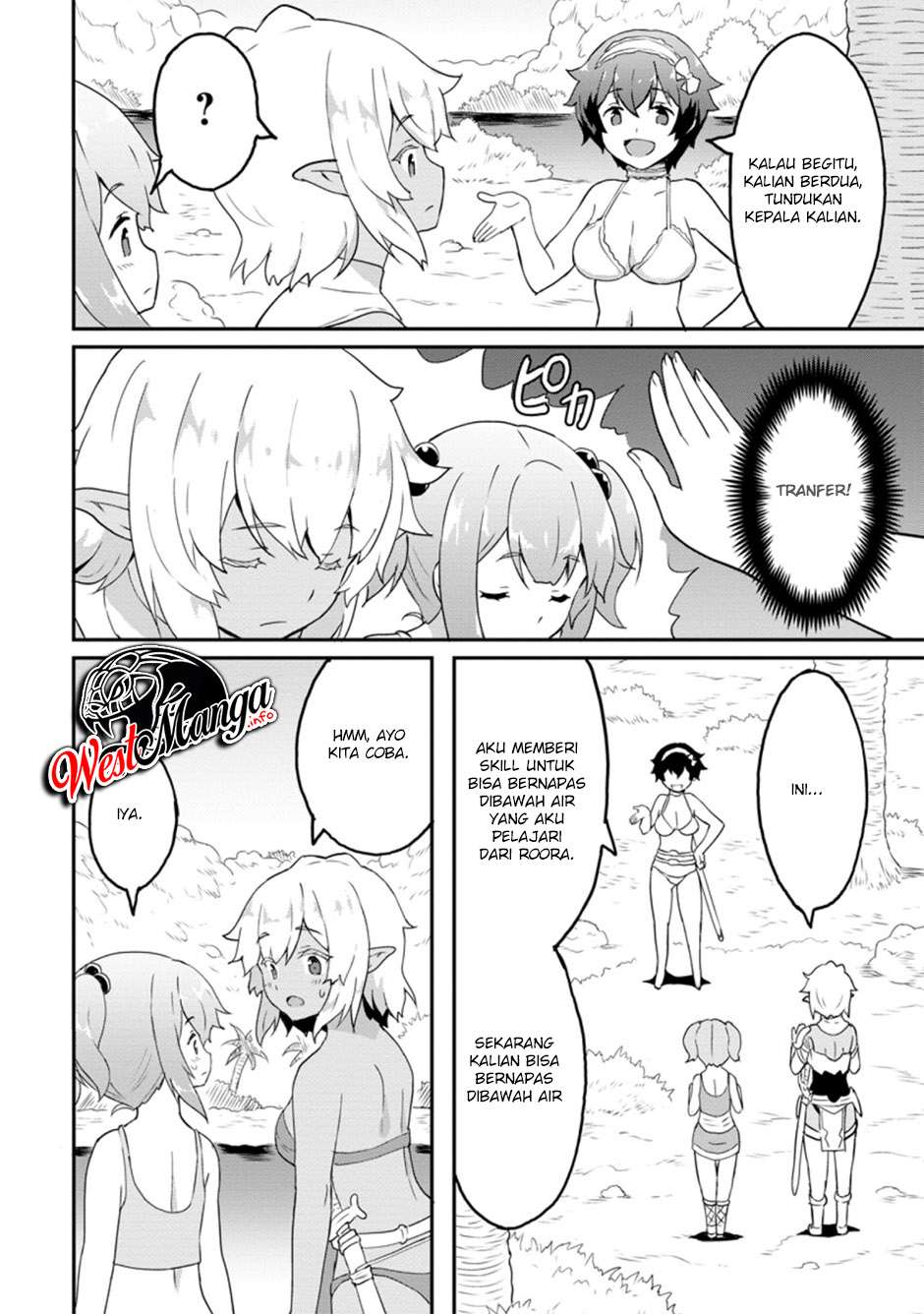 Taberu dake de Level Up! Damegami to Issho ni Isekai Musou Chapter 21.1 - halaman 10
