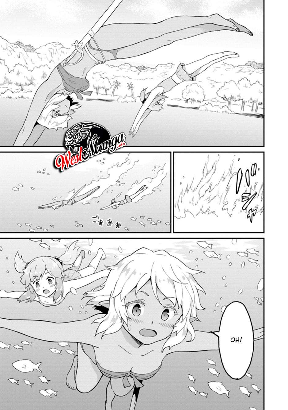 Taberu dake de Level Up! Damegami to Issho ni Isekai Musou Chapter 21.1 - halaman 11