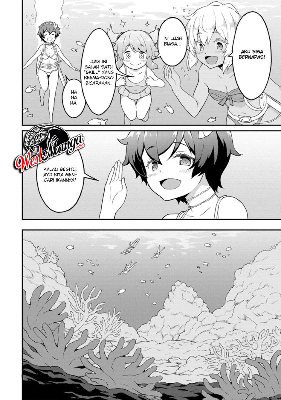 Taberu dake de Level Up! Damegami to Issho ni Isekai Musou Chapter 21.1 - halaman 12