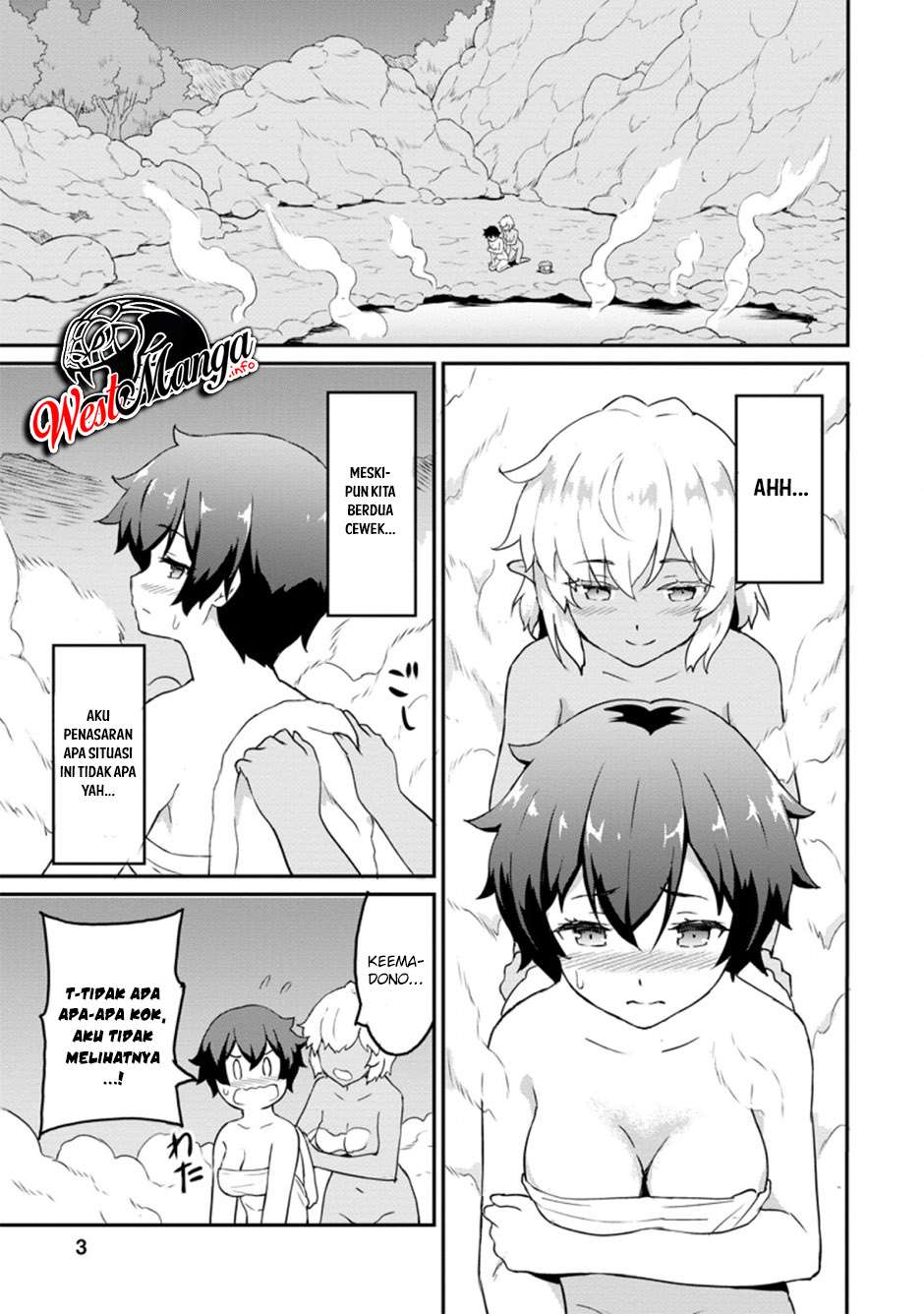 Taberu dake de Level Up! Damegami to Issho ni Isekai Musou Chapter 21.1 - halaman 2
