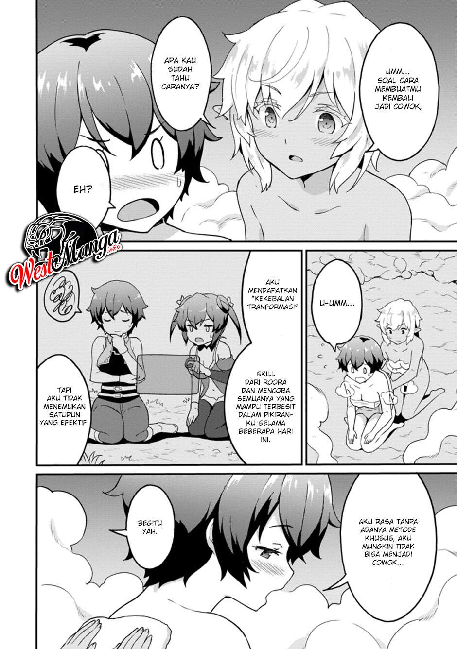 Taberu dake de Level Up! Damegami to Issho ni Isekai Musou Chapter 21.1 - halaman 4
