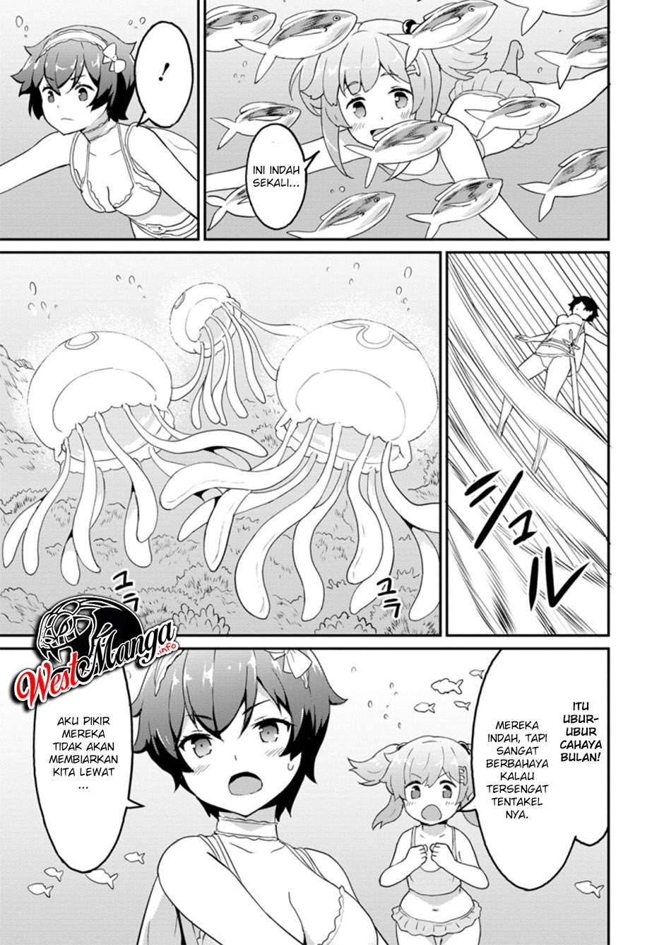 Taberu dake de Level Up! Damegami to Issho ni Isekai Musou Chapter 21.2 - halaman 2